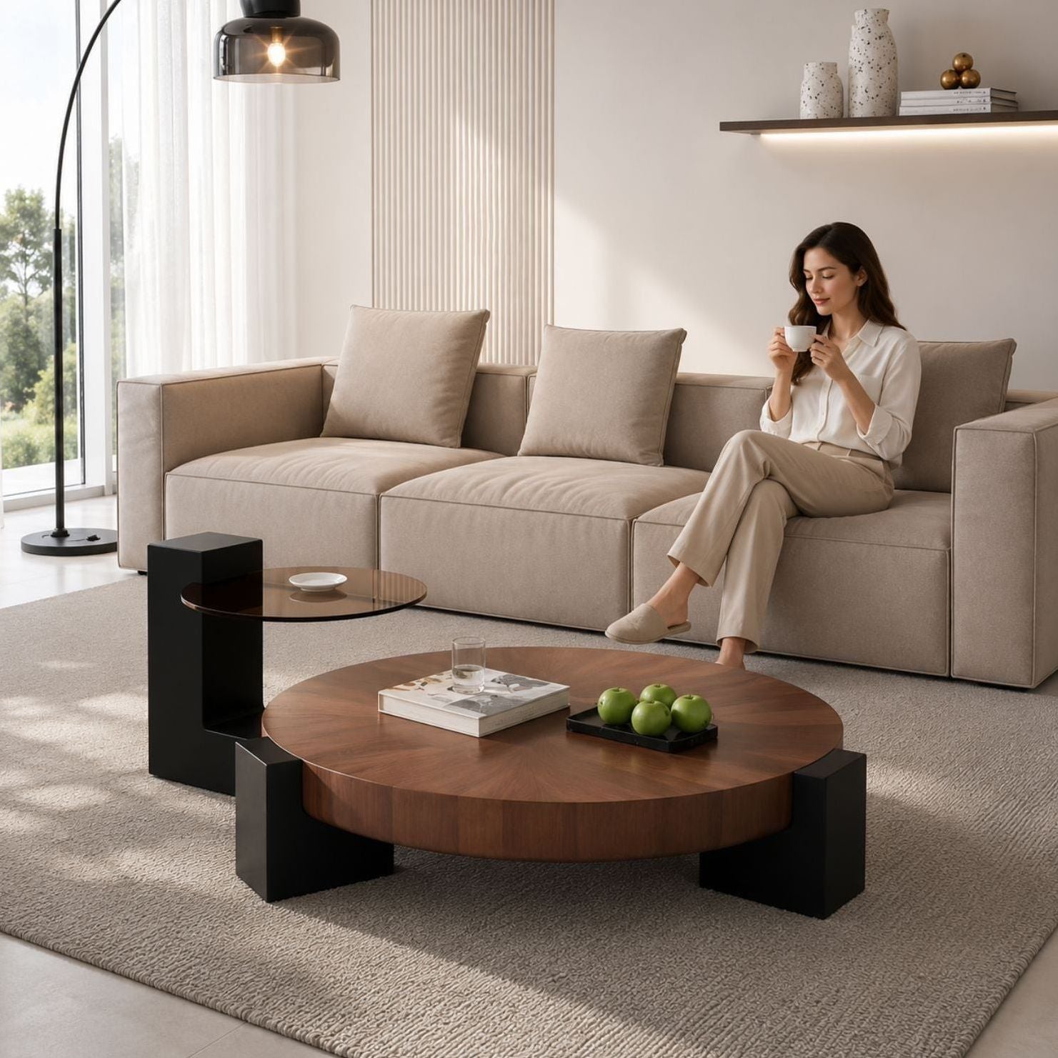 Hortense Chêne Table Basse