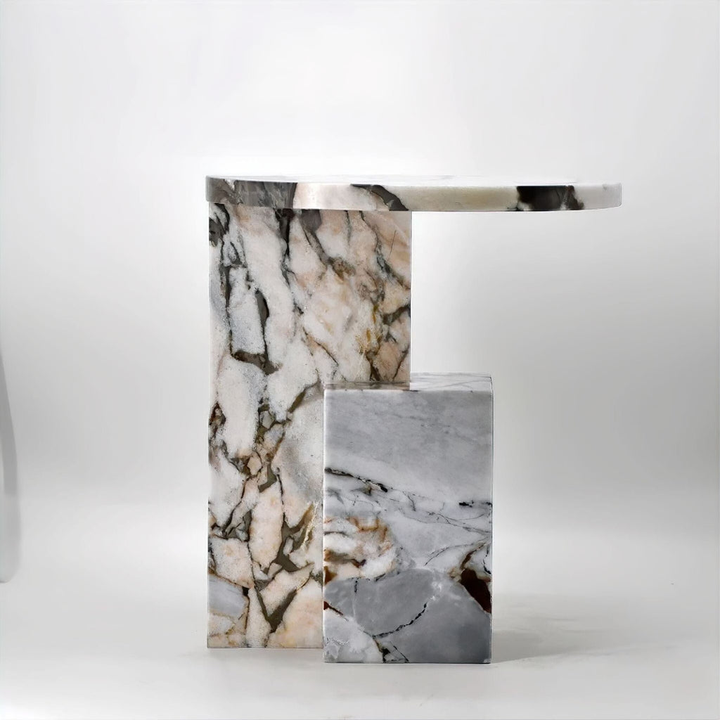 Arthur Marbre Table d'Appoint