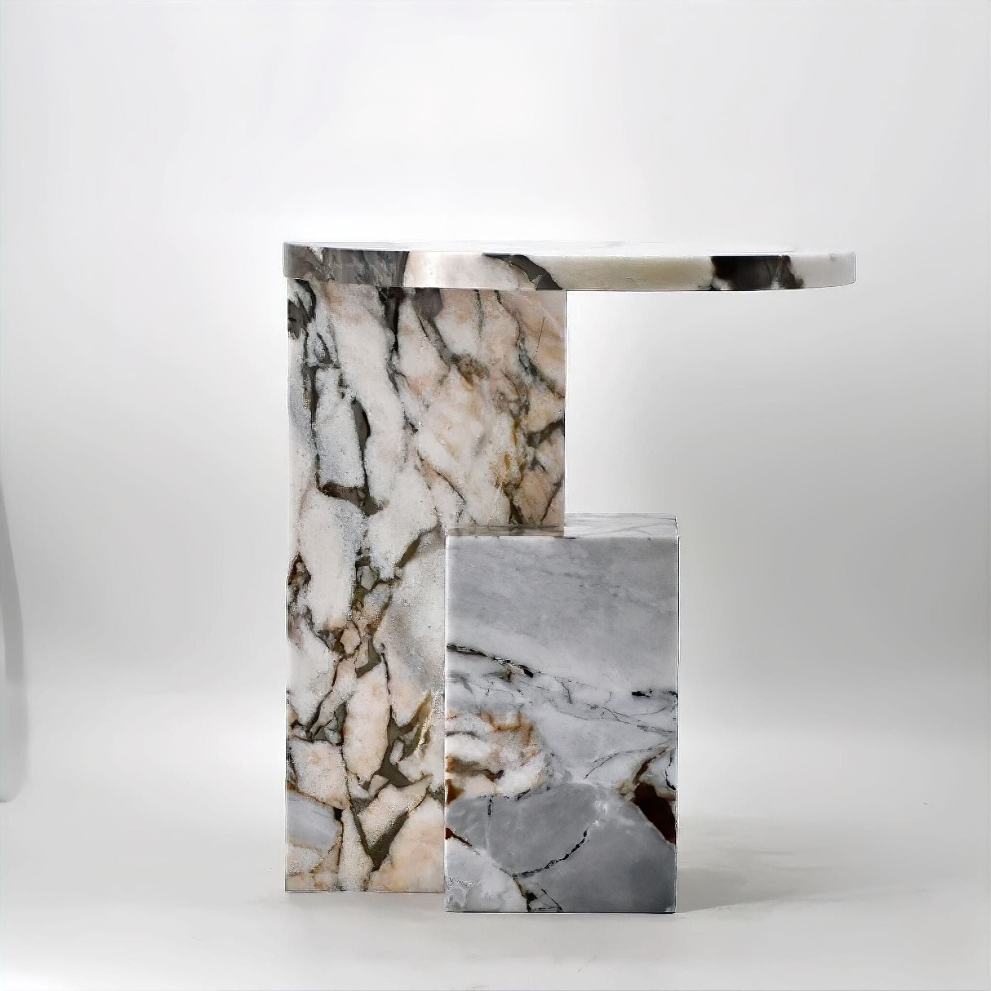 Arthur Marbre Table d'Appoint