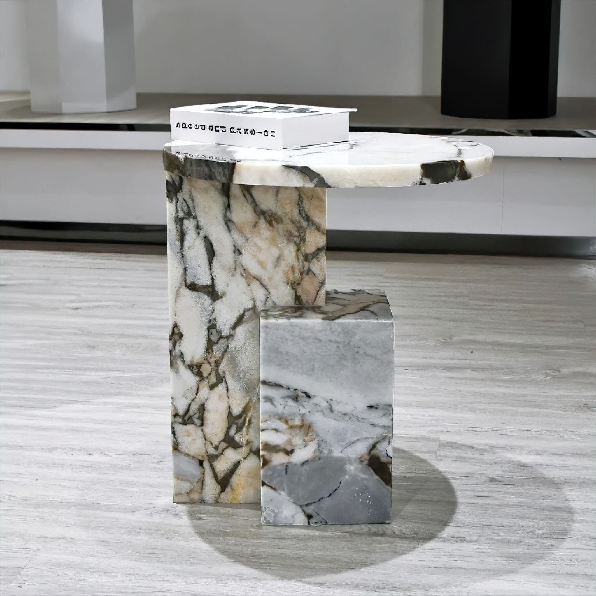 Arthur Marbre Table d'Appoint